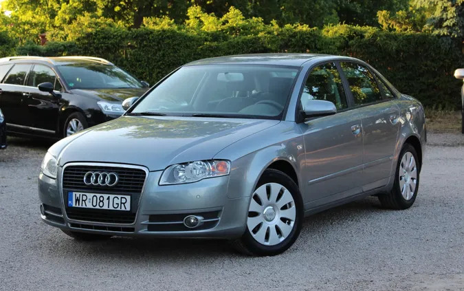 samochody osobowe Audi A4 cena 19900 przebieg: 214000, rok produkcji 2006 z Oświęcim